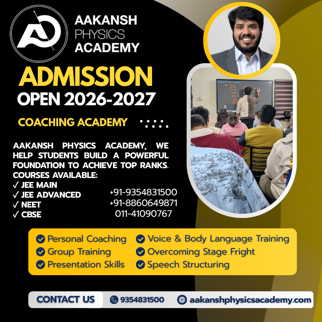 IIT JEE physics academy in Dwarka